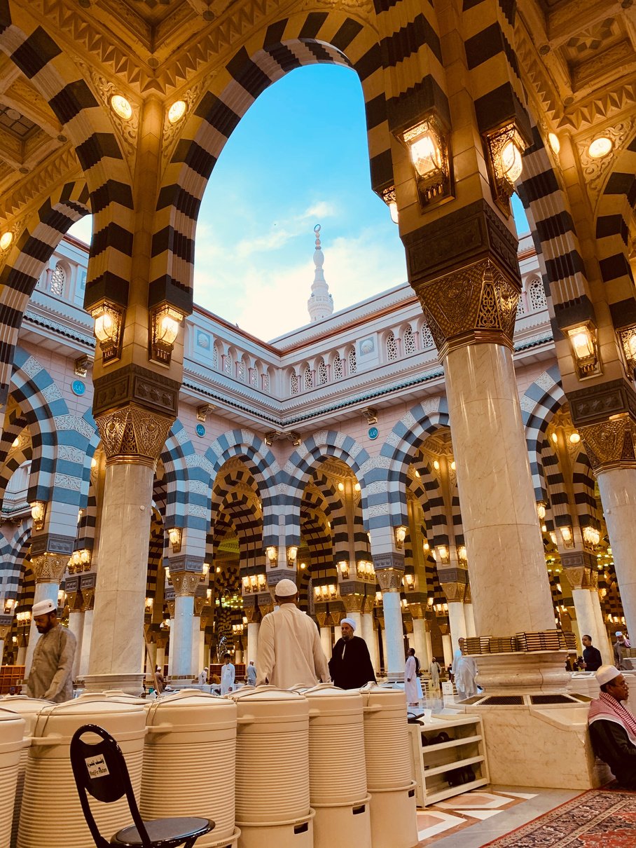 Inside Makkah Al Haram Holy Masjid